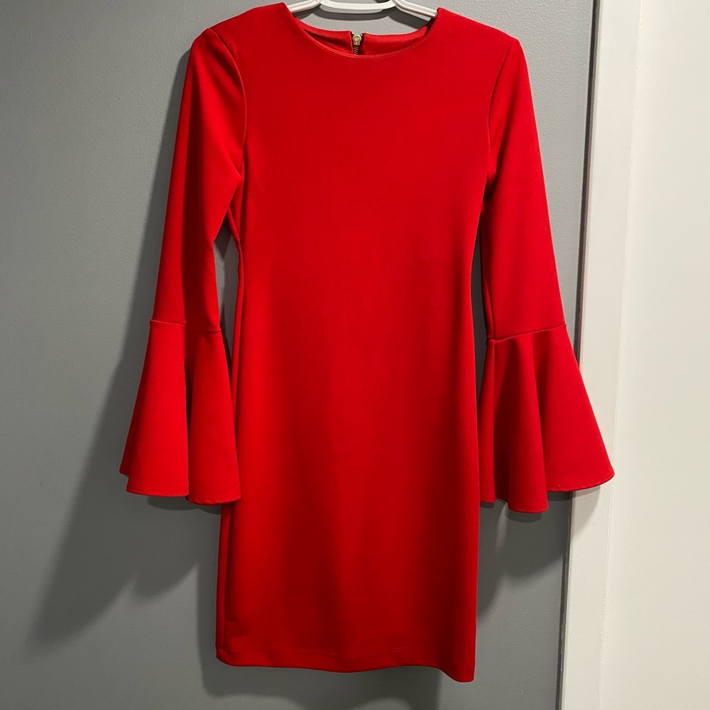Red dress